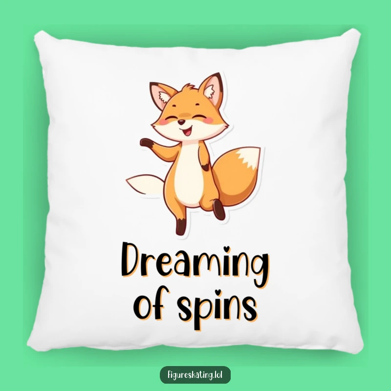 Funny Fox Dance Pillow a Comfy and Hilarious Decorative Accent