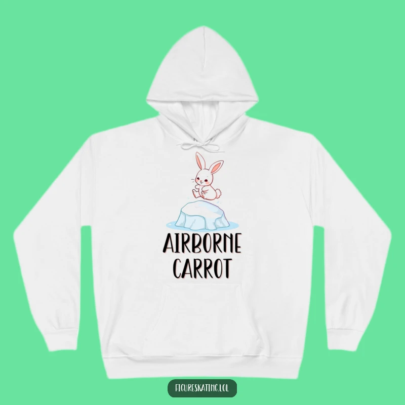 Funny Bunny Ice Leap Hoodie: Cozy Comfort for Playful Explorers