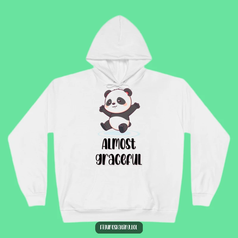 Cozy Funny Panda Pirouette Hoodie: Warm Skater Comfort Gift