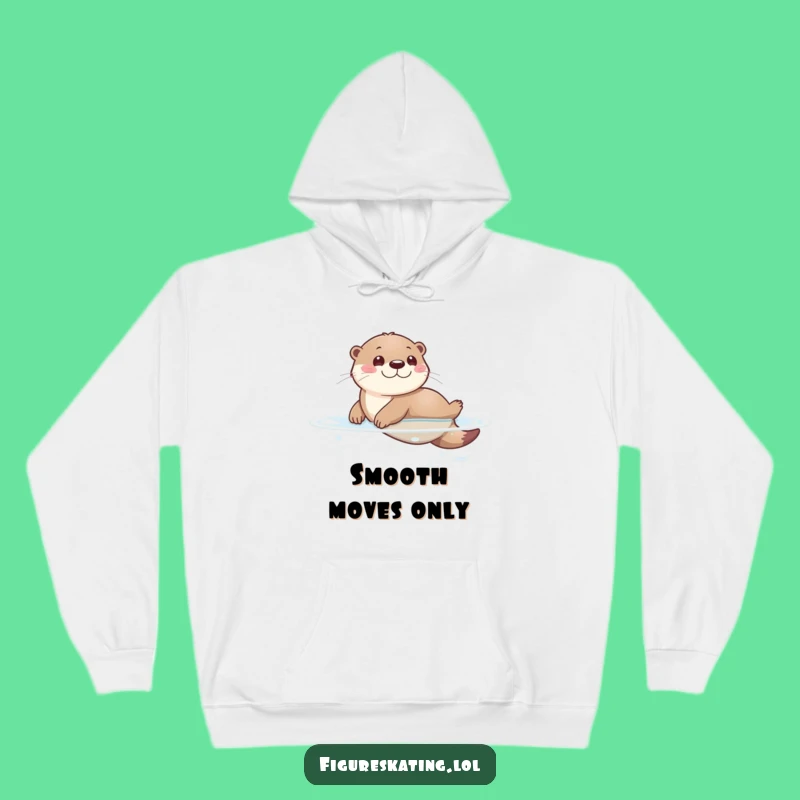 Funny Otter Sliding Hoodie: Cozy Comfort Meets Hilarious Animal Antics
