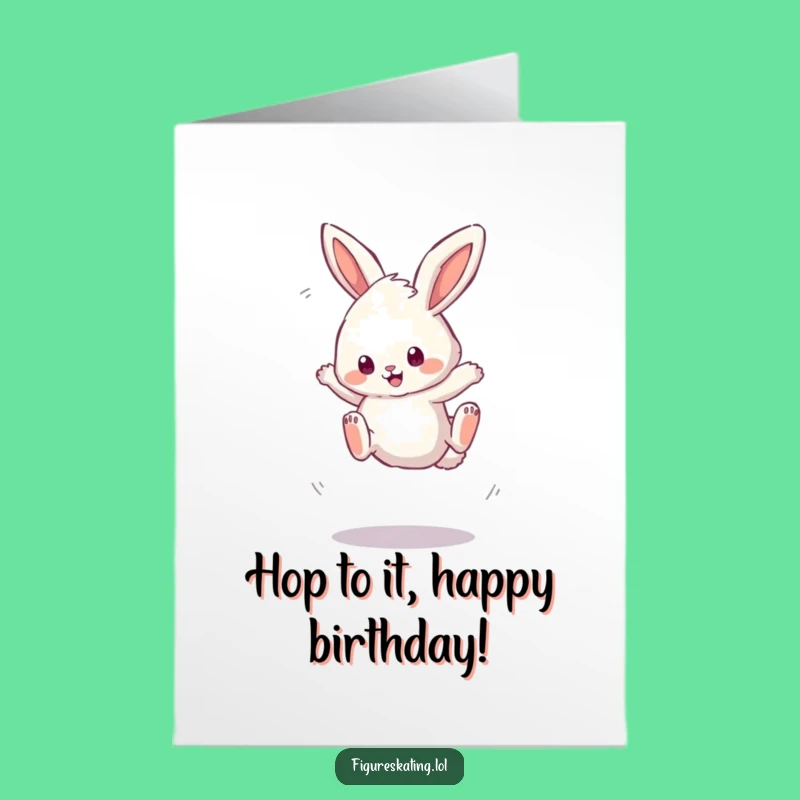 Free Printable Bunny Birthday Card: Hilarious Wobble for a Fun Celebration
