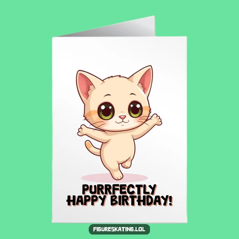 Free Printable Birthday Cat Card - Funny Downloadable for a Purrfectly Special Day
