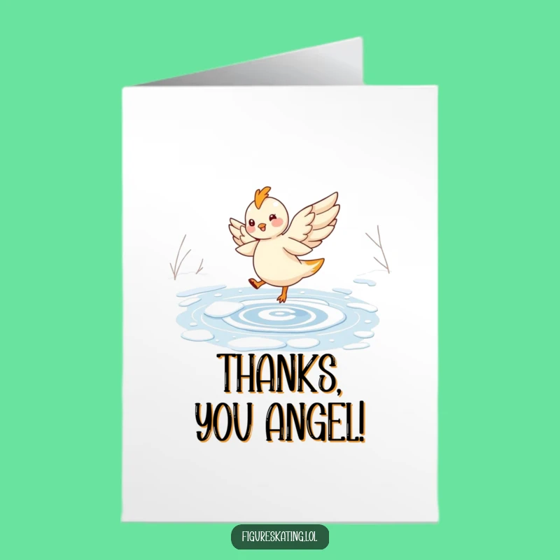 Free Printable Thank You Fairy Card - Funny Downloadable Gift for a Sweet Gesture