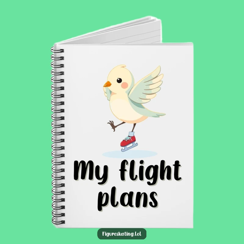 Funny Bird Pirouette Notebook: Elegant Thoughts for Your Journal