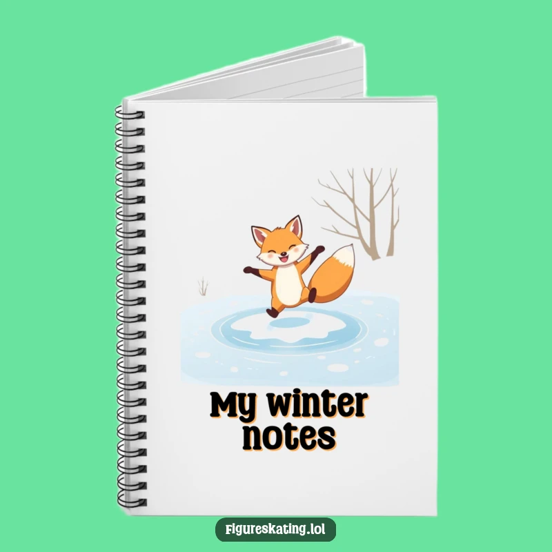 Funny Grinning Fox Notebook: Jot Down Ideas with Sly Flair