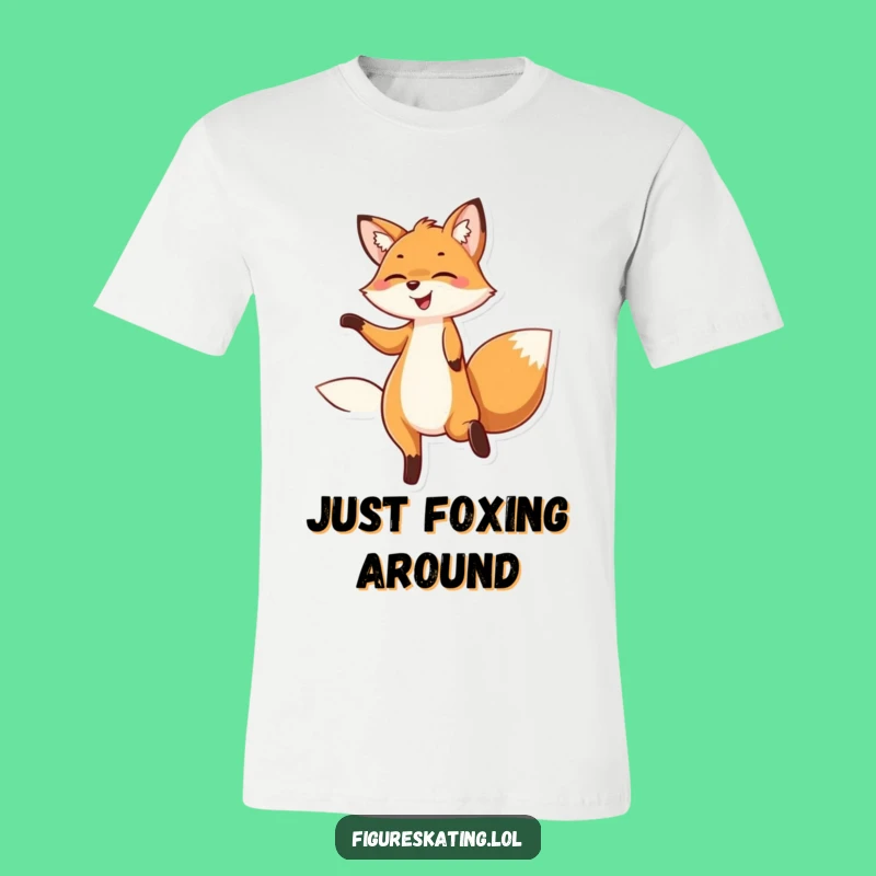 Funny Dancing Fox T-Shirt a Joyful Tee for Animal Lovers