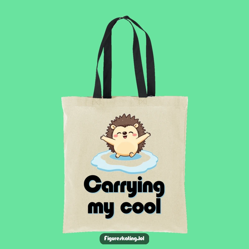 Funny Hedgehog Ice Tote Bag: Carry Your Joy and Smiles, A Great Gift.